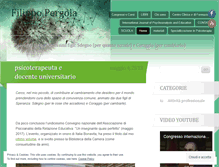 Tablet Screenshot of filippopergola.org